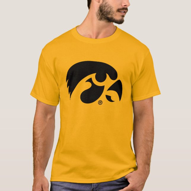 Iowa Logo | Hawkeye T-Shirt (Front)