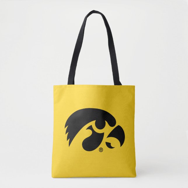 Iowa Logo | Hawkeye Tote Bag (Front)