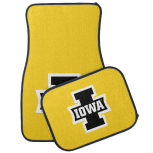 Iowa Logotype Car Floor Mat