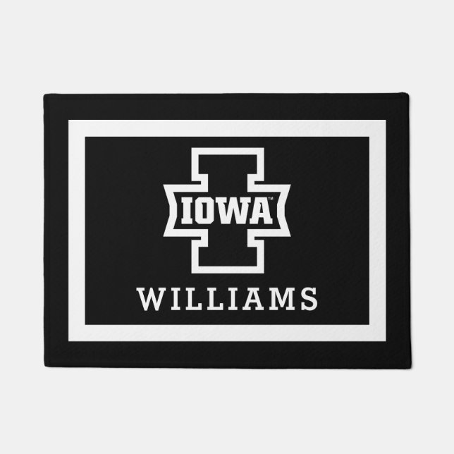 Iowa Logotype Doormat (Front)