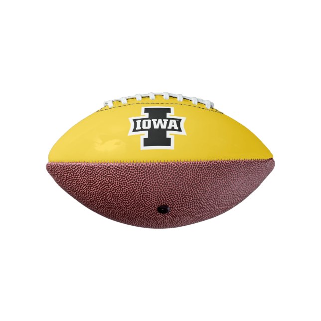 Iowa Logotype Football (Rotated 270)