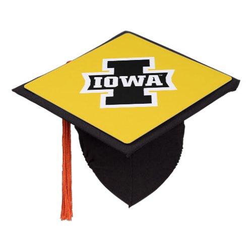 Iowa Logotype Graduation Cap Topper