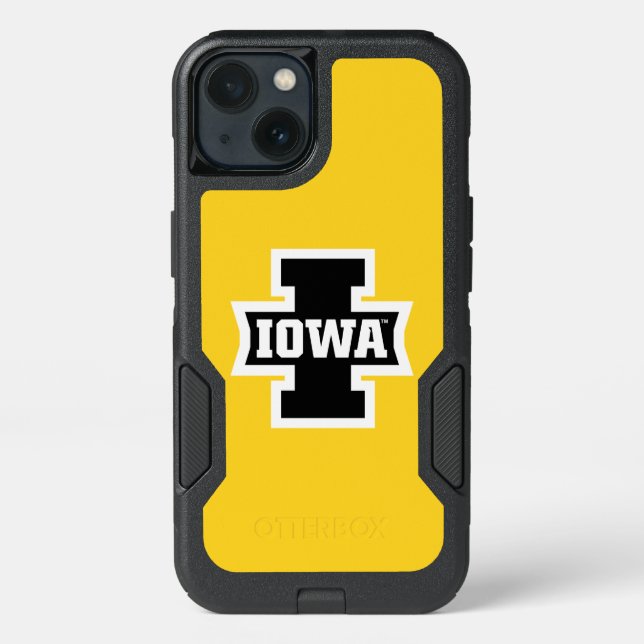 Iowa Logotype Otterbox iPhone Case (Back)
