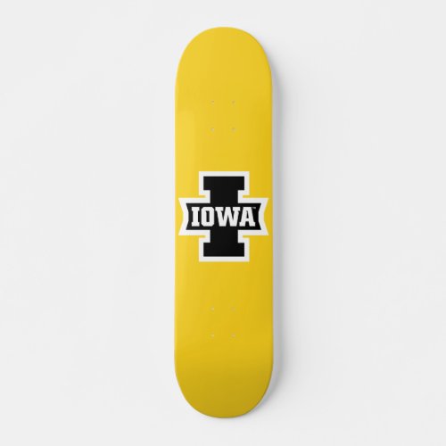 Iowa Logotype Skateboard