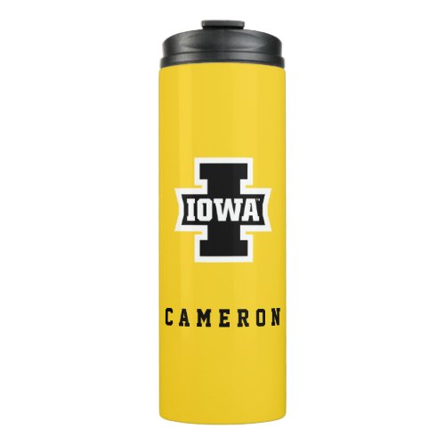 Iowa Logotype Thermal Tumbler