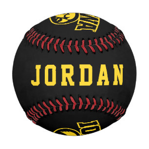 Iowa Logotype with Hawkeye Baseball