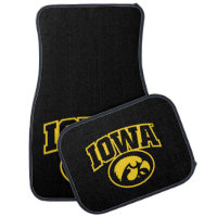 Iowa Logotype with Hawkeye