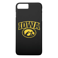 Iowa Logotype with Hawkeye