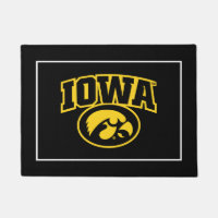 Iowa Logotype with Hawkeye