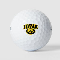 Iowa Logotype with Hawkeye