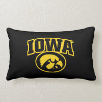 Iowa Logotype with Hawkeye