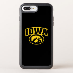 Iowa Logotype with Hawkeye Speck iPhone Case