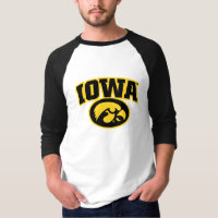 Iowa Logotype with Hawkeye