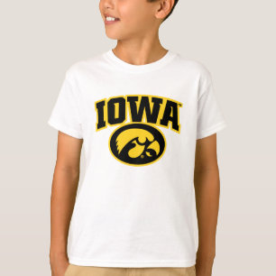 Iowa Logotype with Hawkeye T-Shirt