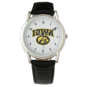 Iowa Logotype with Hawkeye Watch