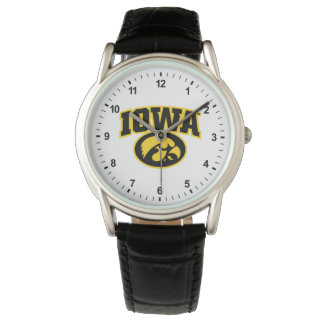 Iowa Logotype with Hawkeye Watch