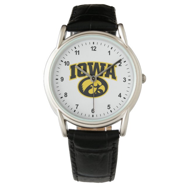 Iowa Logotype with Hawkeye Watch (Front)