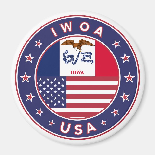 Iowa Magnet (Front)