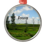 Iowa Metal Ornament