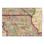 Iowa, Missouri Map by Mitchell (Front Horizontal)