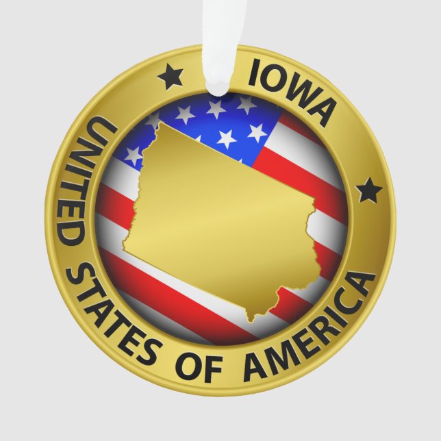 Iowa Ornament - SRF (Front)