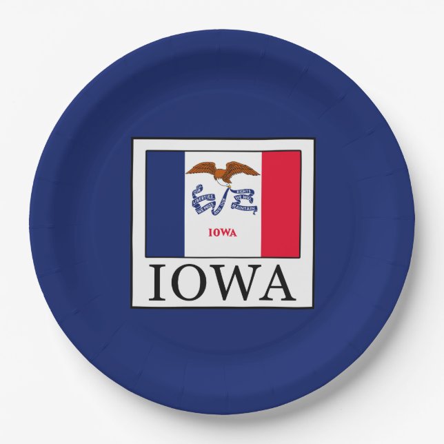 Iowa Paper Plates (Front)