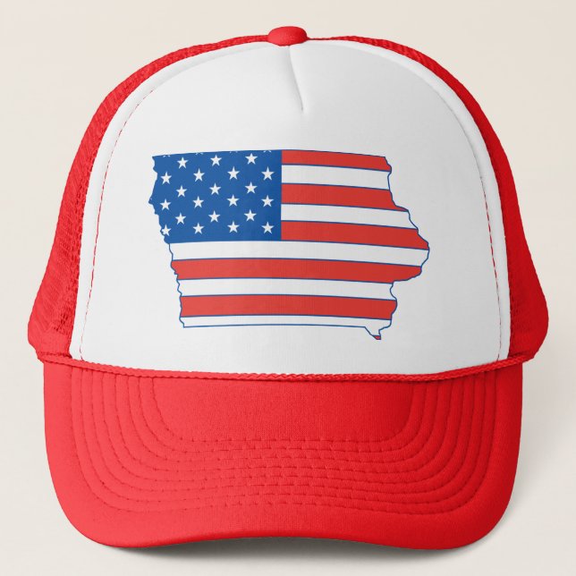 Iowa Patriotic Hat (Front)