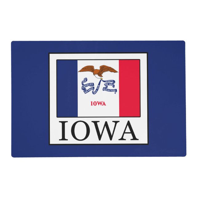 Iowa Placemat (Front)