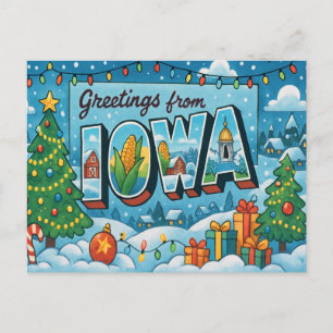 IOWA Postcard