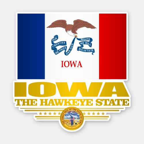 Iowa Pride Sticker