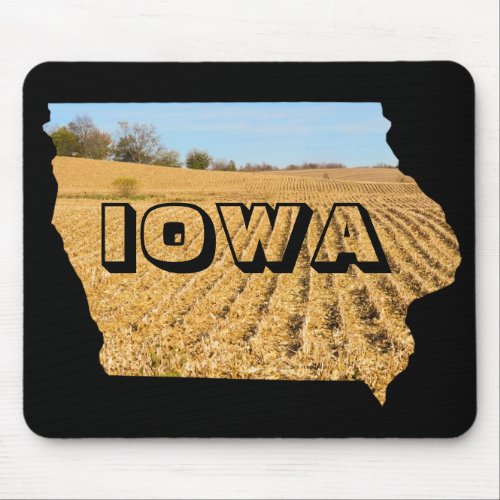 Iowa Scenic Cornfield Nature Photography Travel Mouse Pad