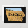 Iowa Scenic Cornfield Nature Photography Travel Postcard