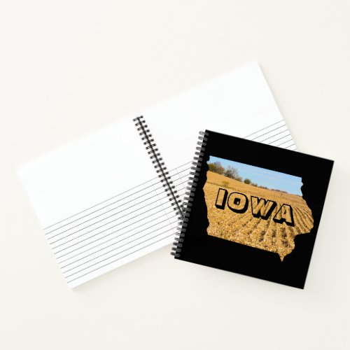 Iowa Scenic Travel Journaling Scrapbook Notebook