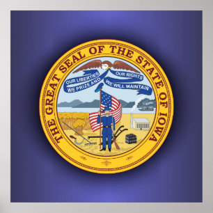 Iowa Seal Poster