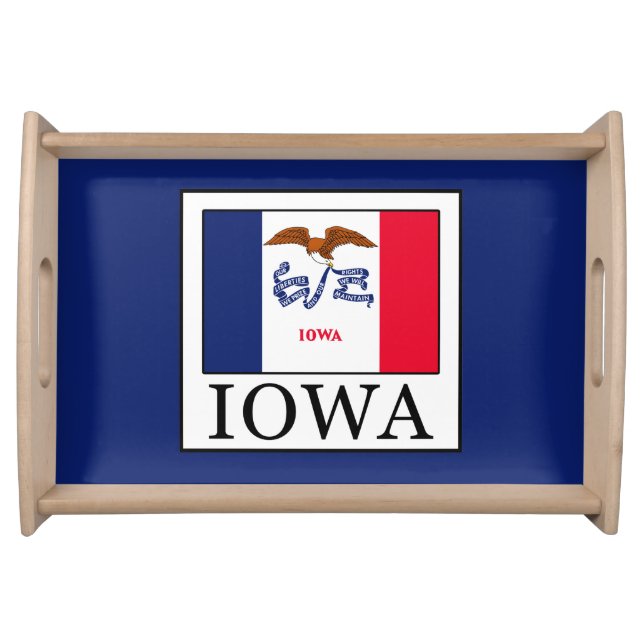 Iowa Serving Tray (Front)