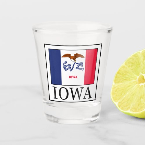 Iowa Shot Glass