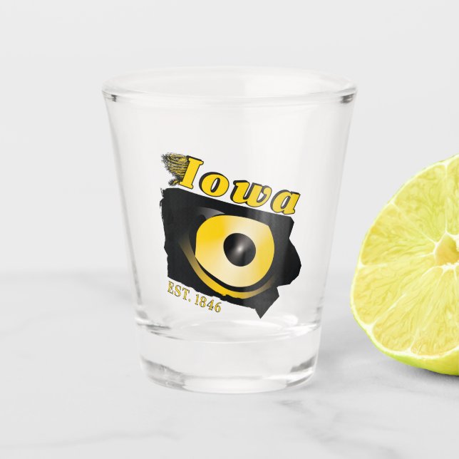 Iowa Shot Glass (Front)