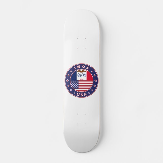 Iowa Skateboard (Front)