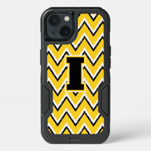 Iowa   Sketchy Chevron Pattern iPhone 13 Case