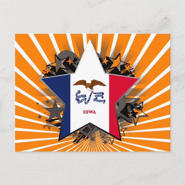 Iowa Star Postcard (Front)