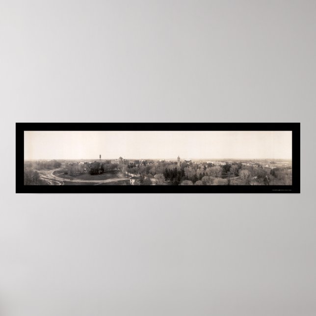 Iowa State College IA Photo 1913 Poster (Front)