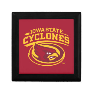 Iowa State Cyclones   Arched Mascot Logo Gift Box