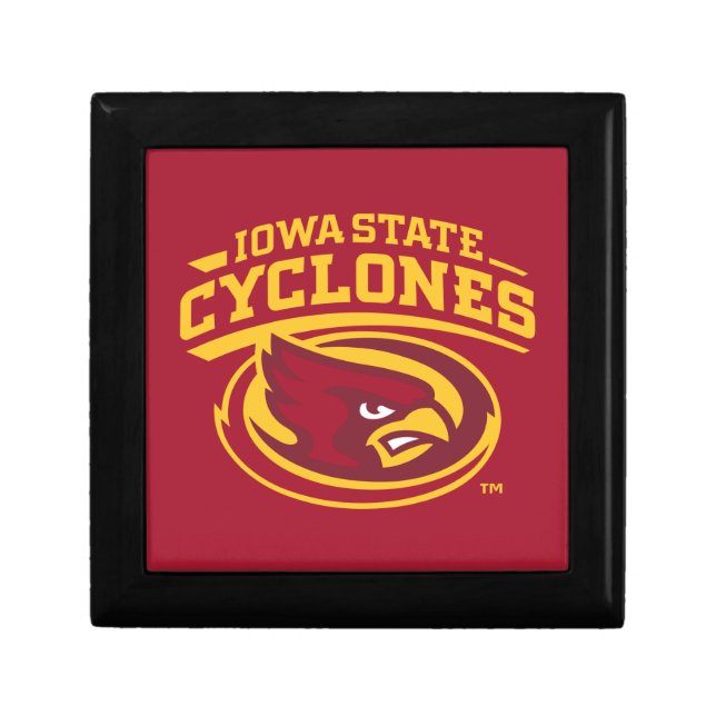 Iowa State Cyclones | Arched Mascot Logo Gift Box (Front)