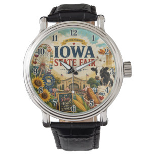 Iowa State Fair Festival Vintage Fairground Farm Watch