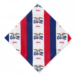 Iowa State Flag Bandana