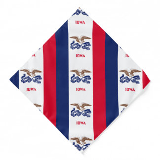 Iowa State Flag Bandana