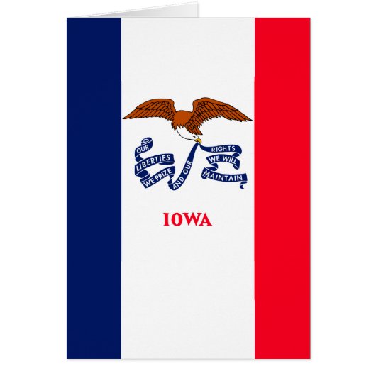 Iowa State Flag Design (Front)