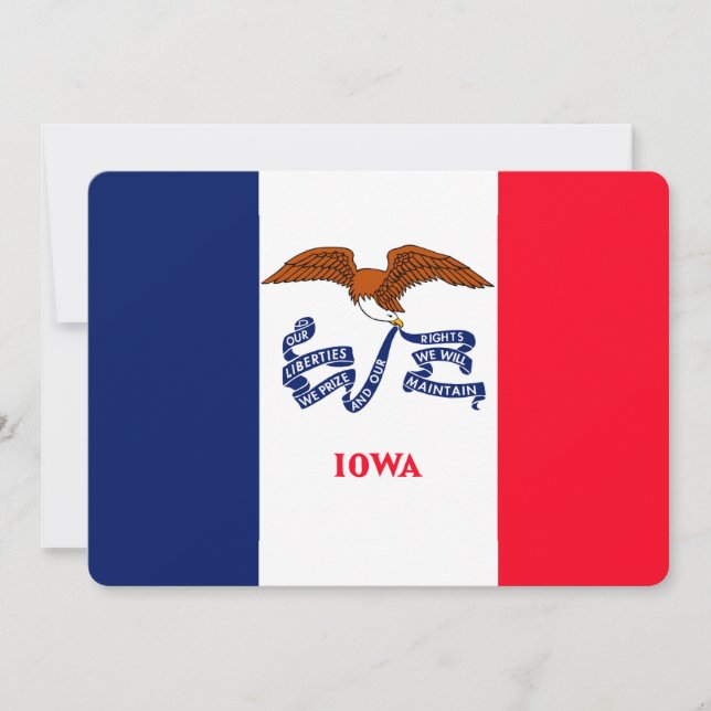 Iowa State Flag Design (Front)