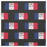 Iowa State Flag Fabric