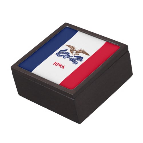 Iowa State Flag Gift Box